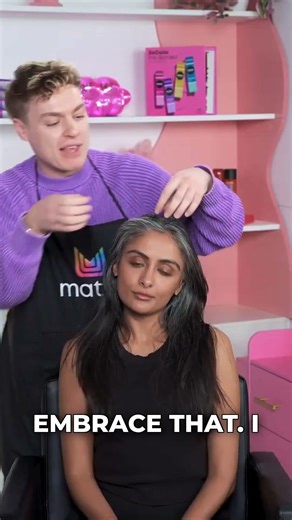 Hairline Framing: Natural Look, Covered Grays!