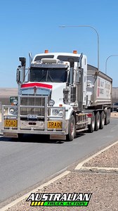 3.3M views · 34K reactions | Hallett Group Kenworth T659 triple tipper road train heading through a roundabout towards Port Wakefield. #truck #kenworth #roadtrain | Australian Truck Action | Facebook