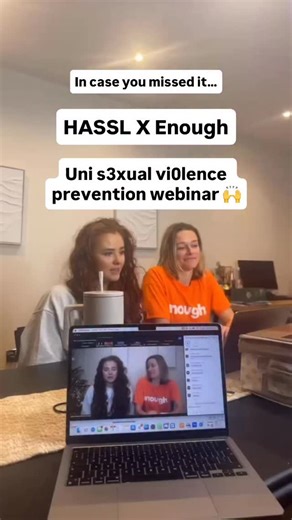 enough on Instagram: "Here’s a look at the HASSL X Enough webinar, exploring tackling harassment at the root and survivors’ reporting options. It’s time to come together to end this epidemic 🙌 #enoughtoendrape #enoughisenough #hassl #socialjustice #prevention #empowerment #allyship #vawg #innovation"