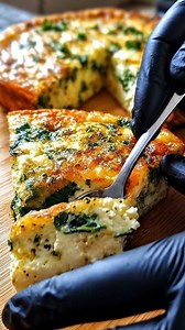 370K views · 1.7K reactions | Cottage Cheese & Spinach Crustless Quiche Ingredients: 1 cup cottage cheese 4 large eggs ¼ cup milk ...... Full Recipe in Coʍmеոτ  | Fresh Recipes | Facebook