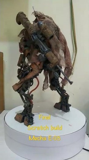 scratch build mecha E-08