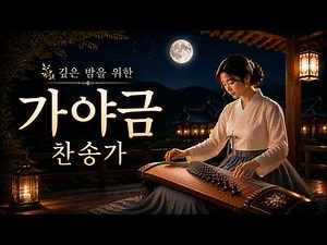 🌙 깊은 밤을 위한 가야금 찬송가 3시간 | 기도 · 묵상 · 수면 찬송가 | Peaceful Gayageum Hymns · Hymns for Sleep