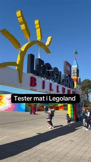 Tester mat i Legoland #legoland #legoninjago #lego