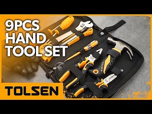 What Are The Essential Tools In TOLSEN 9Pcs Hand Tool Set?