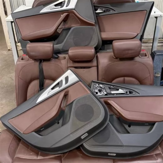 ✨ Audi A6 C7 Interior – Complete Set Brown leather seats • Full interior ✅ 🚗 Premium OEM look & comfort 🔧 Perfect replacement or upgrade 💥 All Audi models & interiors available A3 • A4 • A5 • A6 • A7 • A8 • Q models • RS / S 👉 Follow for more Audi parts 📩 DM for details #AudiA6 #AudiInterior #LeatherSeats #CarTok #AutoParts