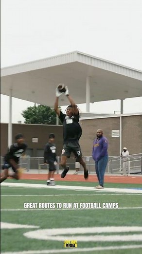Great Routes to Run at Football Camp 🧠