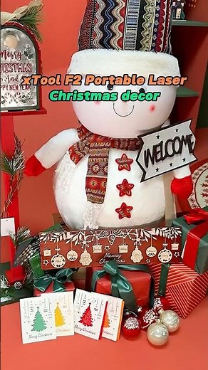🎄 xTool F2 Portable Laser Engraver: Custom Christmas Decor & Profitable Gifts! 🎅