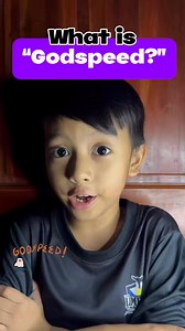 What is the meaning of the word Godspeed? Learning is fun. #English #learning #highlights2025 #letsgo #everyoneシ゚ #beginner | Angelo Olimberio