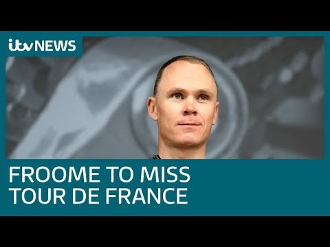 Video shows Chris Froome being urged 'not to take risks' minutes before horror crash | ITV News