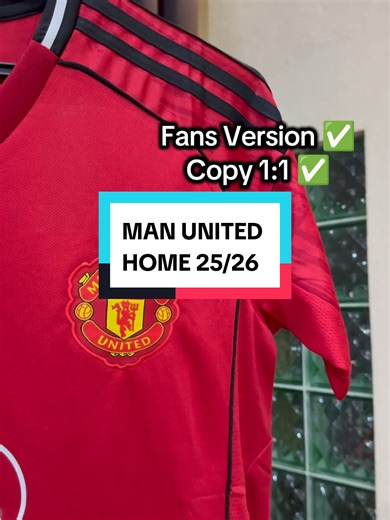 Manchester United Home Jersey 25/26 - Fans Version
