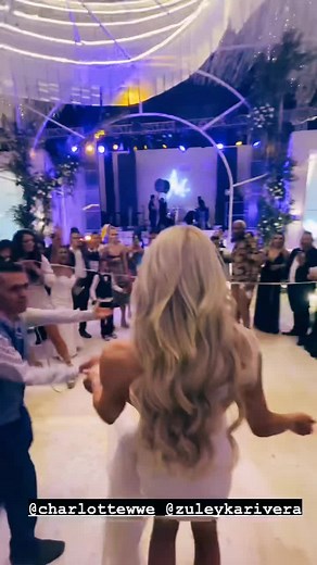@Charlotte Flair in her weeding day!🤍 #CharlotteFlair #QueenOfWWE #ForYou #Viral