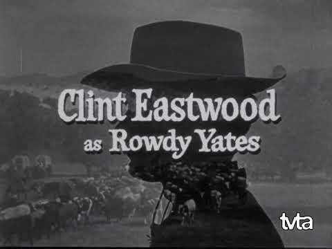 Rawhide Open/Close (1965) / Viacom Enterprises "V" *Low Toned* (1976) [4K] | 16mm