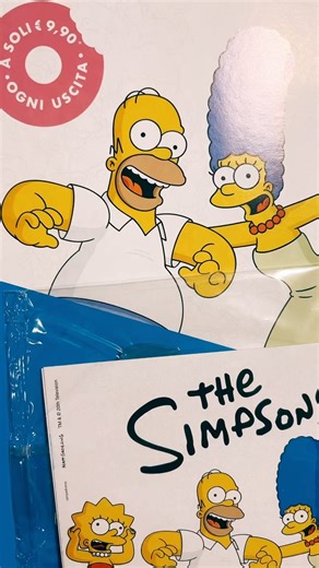 ARRIVANO i SIMPSONS! #simpson #edicola #visiotv
