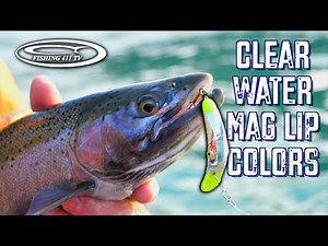 Favorite Mag Lip Colors for Clear Water Steelies