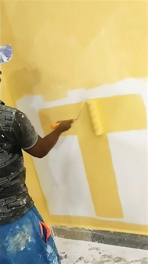 #reels #new #post👌3D T Digein yellow super color🖌️💯💫💫 #viral #video #painting #colour #art