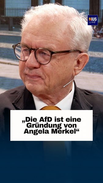 "The AfD was founded by Angela Merkel" #nius #niuslive #news