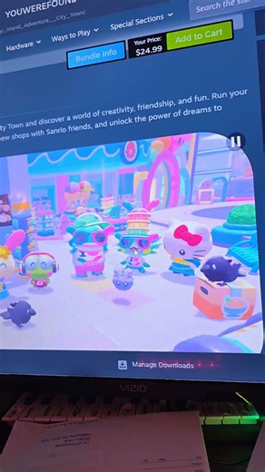 hello kitty island adventure city town DLC is HOW MUCH?!