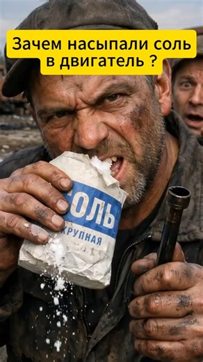 Why did they put salt in the engine? #ussr #automobile #history #facts