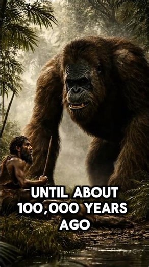 Before BIGFOOT, THERE Was THIS#shorts #shortvideo #science #wildlife #animals #giant #bigfoot #facts
