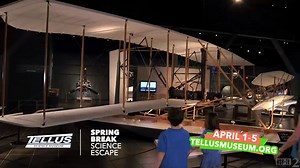 Save the date(s) to visit Tellus Science Museum for Spring Break Science Escape April 1 - 5! | Tellus Science Museum