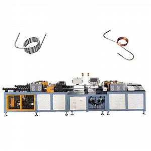 [Hot Item] Dual Station Refrigeration Copper Capillary Tube Straightening Cutting Winding and Coiling Machine
