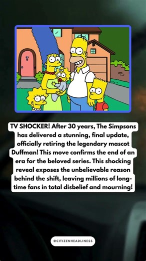 The Simpsons SHOCK! Iconic Character Retired Forever After 30 Years! #TheSimpsons #duff #robreiner