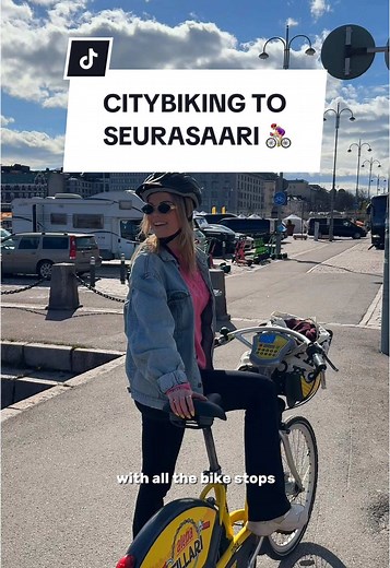 Citybiking to Seurasaari: Explore Helsinki's Nature