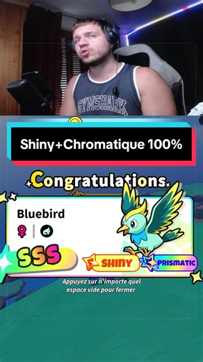 Evomon shiny / chromatique 100% #roblox #robloxfyp #robloxgame #fyp #pokemon