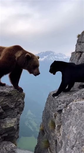 Direct Clash: Bear vs Panther 🐻🐆