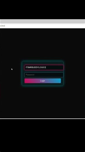Mind-Blowing Logic Interface Animation with Code! 🔥 #Shorts #codingshorts #coding #frontendcourse