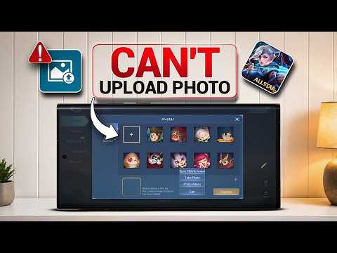 How to Fix Can't Upload New Picture in Mobile Legends on Android