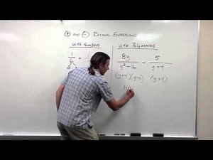 Adding and Subtracting Rational Expressions