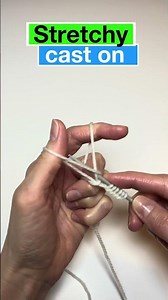 How to knit stretchy cast on?