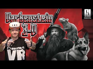 Playing Darkenstein 3-D in REAL 3D with UUVR (Unity VR Injector + GUIDE) on Quest 3 and RTX 5080