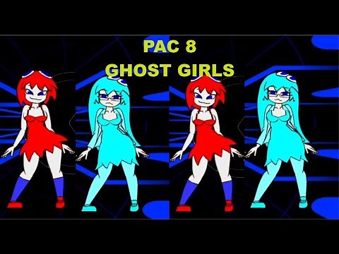 Pac-8 Ghost girls Game
