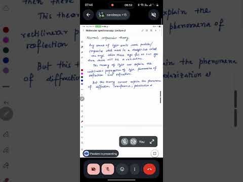 Molecular spectroscopy: Lecture 2