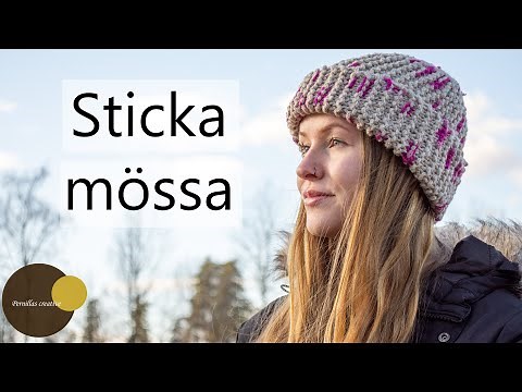 Sticka mössa för nybörjare - ESMR "Enkelt stickat med rätstickning"