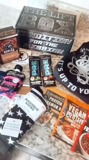 FINALLY, a subscription box to fuel your gym journey 💪. Try new supplements, snacks, a drink, accessory, and your choice between a tee or tank in every box. Join over 10,000 subscribers every month getting a loaded box of fitness greatness delivered at their doorstep. We've tried THOUSANDS of products so only the best make it to you. We are proudly a 100% Veteran owned business. 🇺🇸