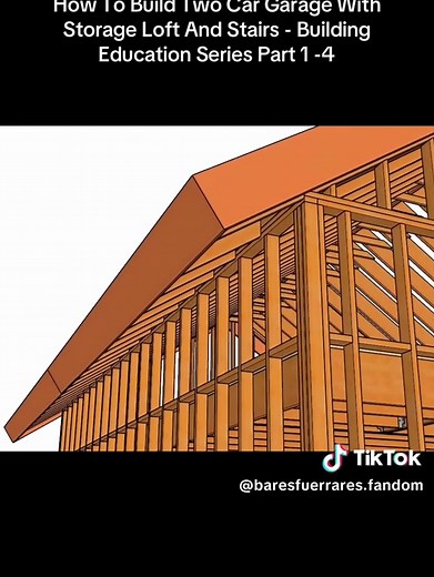 How to Build a Two-Car Garage with Storage Loft