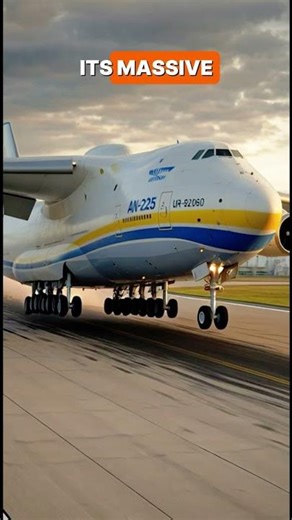 Antonov An 225 Mriya – The Largest Aircraft Ever B #aviation #militaryaviation#shorts
