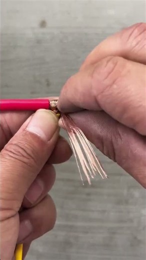 How to Join Two Wires Securely #shortsfeed #wire