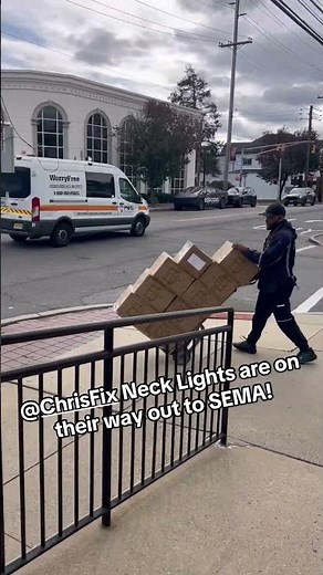 A few cases of ChrisFix Next Lights are Heading out to the SEMA Show!