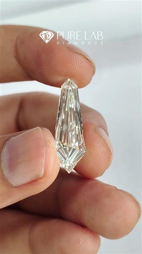 Shield Cut Lab Grown Diamonds | Precision Fancy Shape for Statement Jewellery | PLD Manufacturer