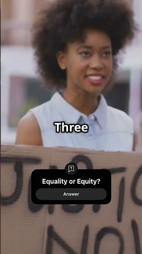 Equality vs. Equity - The Real Difference #equality #equity #humanrights #fairness