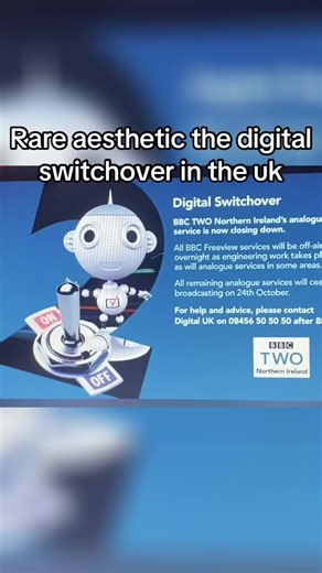 Exploring the Rare Aesthetic of Digital Switchover in the UK