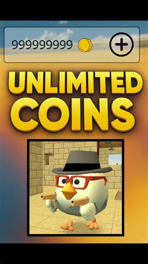 Unlimited Coins in Chicken Gun! 💰 #chickengun