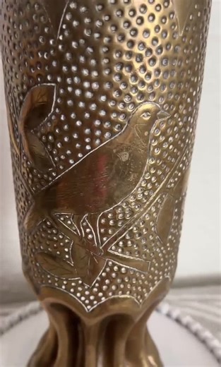 XL WW2 Trench Art Vase WWII Artillery Shell Casing World War 2 Extra Large Bird Military History Collectible Militaria Memorabilia - Etsy