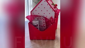 Valentine Envelope Boxes, Romantic Valentine Envelope Gift Box, Florist Bouquet Envelope Boxes for Gifts, Waterproof Folding Flower Storage Box for Wedding Birthday Festival Party Decoration (SetG,6PCS)