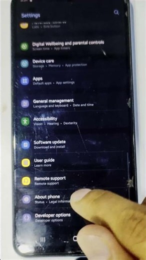 Enable USB Debugging on Samsung Galaxy in 30 Seconds #shorts