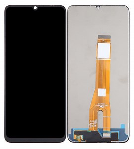 LCD with Touch Screen for Honor X7a - White (display glass combo folder)